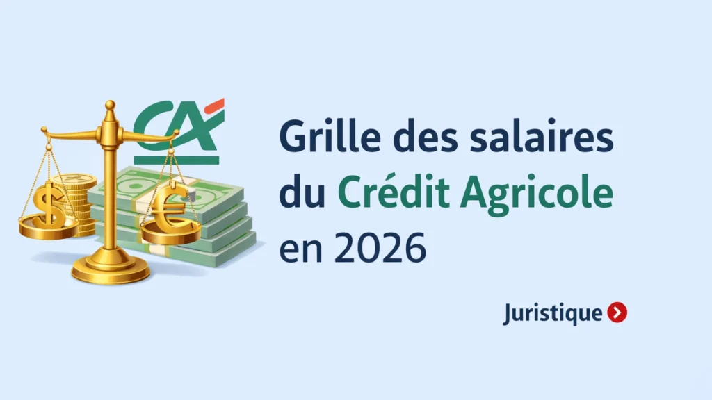 Grille des salaires 2026 du Crédit Agricole