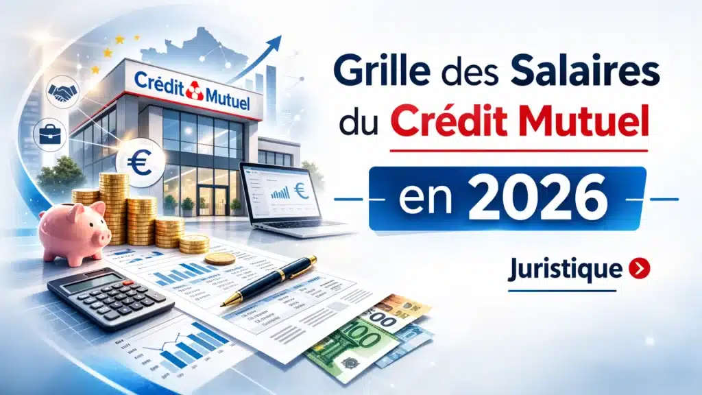 Grille des salaires 2026 du Crédit Mutuel