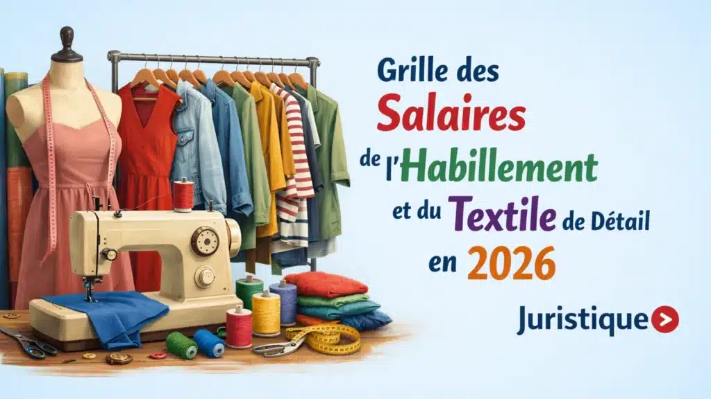 Grille des salaires 2026 de l’habillement et du textile de détail