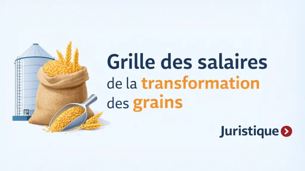 Barème salaires, salaire moyen et salaire minimum de la transformation (meunerie) des grains en 2026