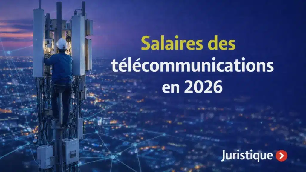 Barème salaires, salaire moyen et salaire minimum des télécommunications en 2026