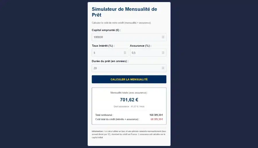 Comment calculer la mensualité d'un emprunt ? Notre tuto