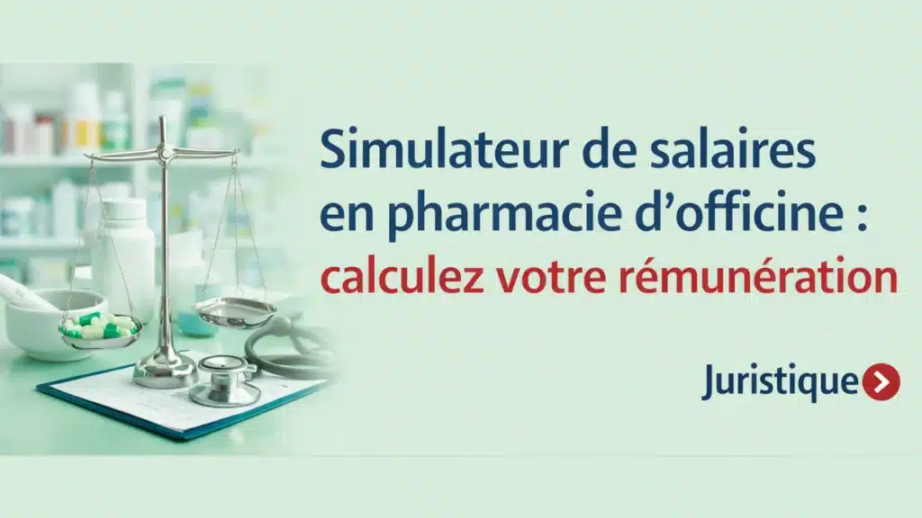 Calculateur de salaires pour la pharmacie d'officine
