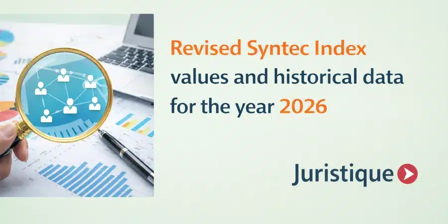 Syntec index values for 2026