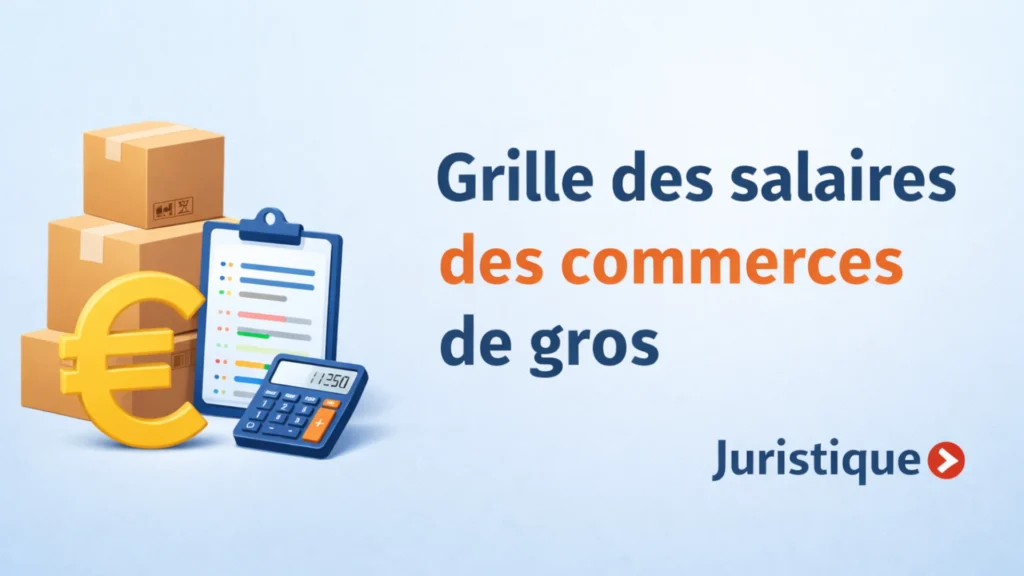 Grille des salaires 2026 des commerces de gros
