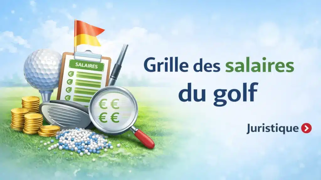 Grille des salaires 2026 du golf