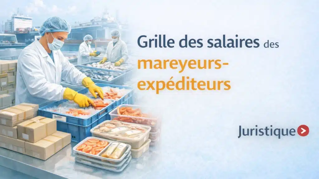 Grille des salaires 2026 des mareyeurs-expéditeurs