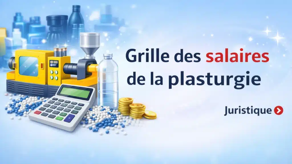 Grille des salaires 2026 de la plasturgie