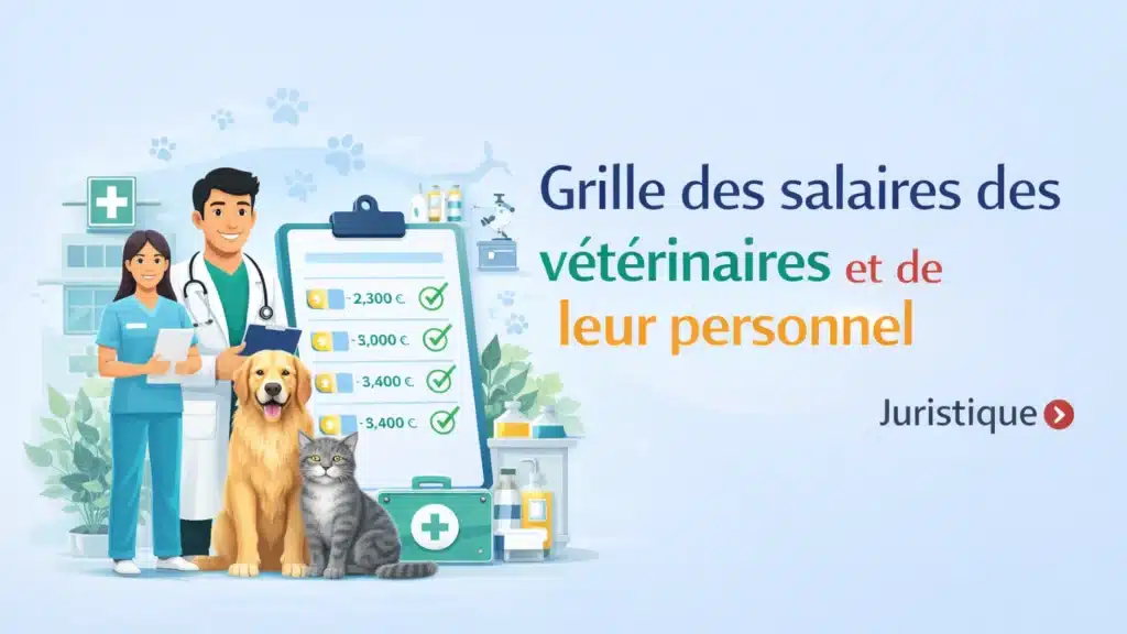 Grille des salaires 2026 des vétérinaires et de leur personnel