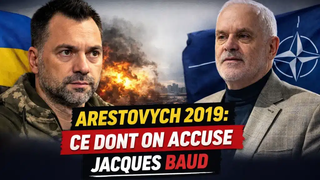 Oleksiy Arestovych interview 2019 and accusations against Jacques Baud
