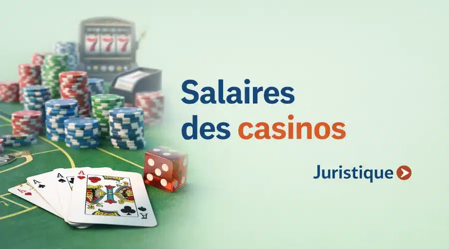 Rémunérations minimales des casinos en 2026