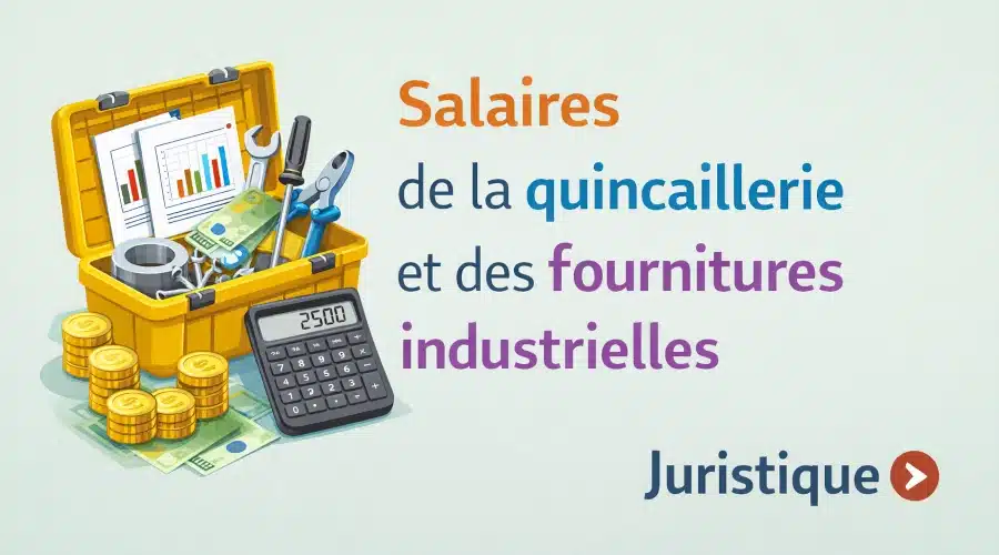 Rémunérations minimales de la quincaillerie et des fournitures industrielles en 2026