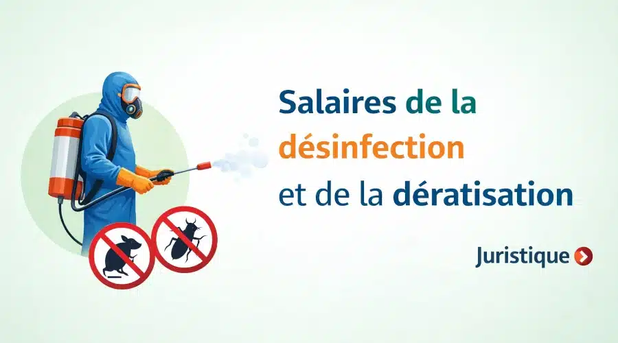 Rémunérations minimales de la désinfection et de la dératisation en 2026