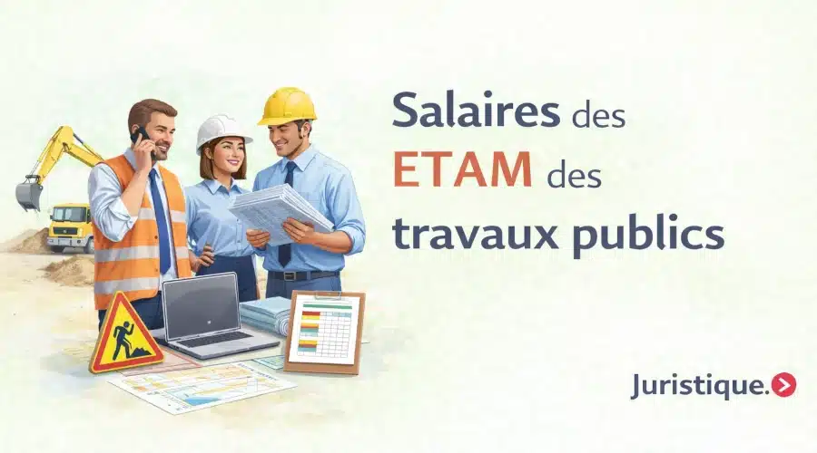 Rémunérations minimales des ETAM des travaux publics du Grand Est en 2026