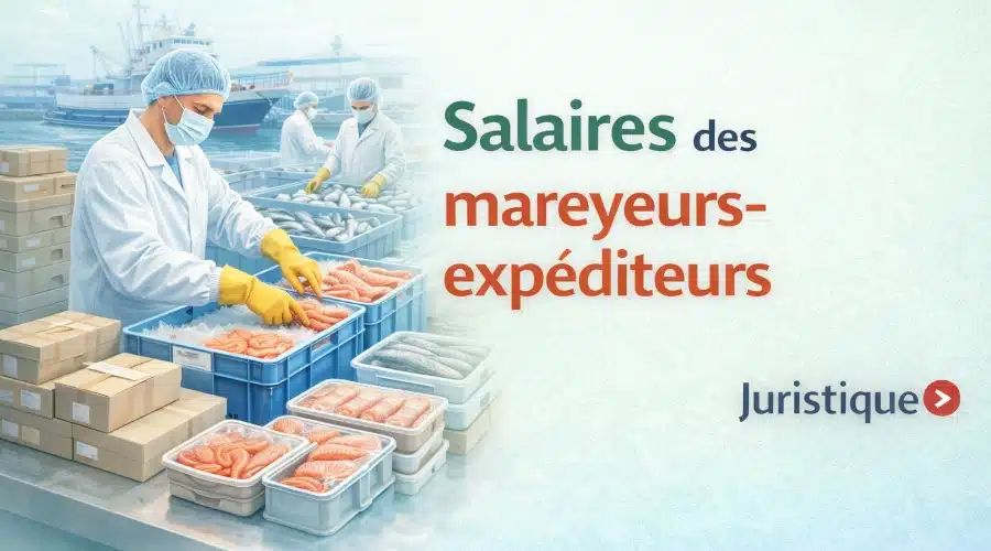 Rémunérations minimales des mareyeurs-expéditeurs en 2026