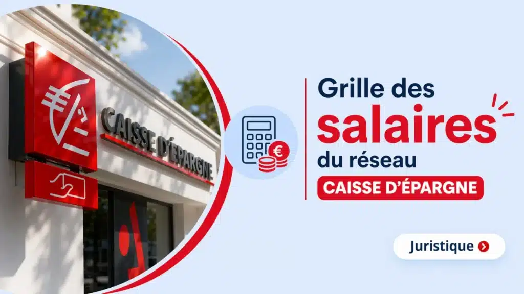 Grille des salaires 2026 du réseau Caisse d’épargne