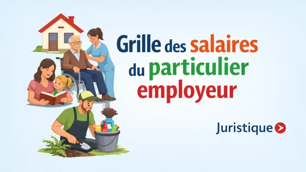 Grille des salaires 2026 du particulier employeur et des assistants maternels