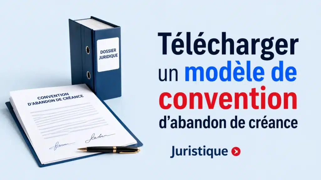 Modèle d’abandon de créance à télécharger gratuitement