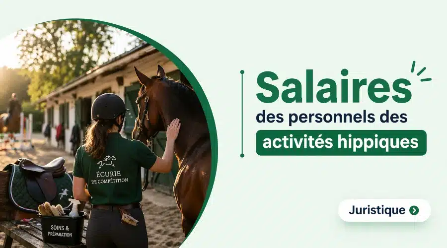 Rémunérations minimales des personnels des activités hippiques en 2026