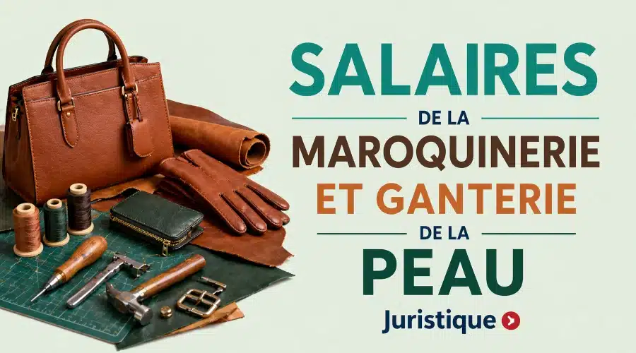 Rémunérations minimales de la maroquinerie et de la ganterie de la peau en 2026