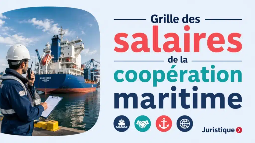 Grille des salaires 2026 de la coopération maritime