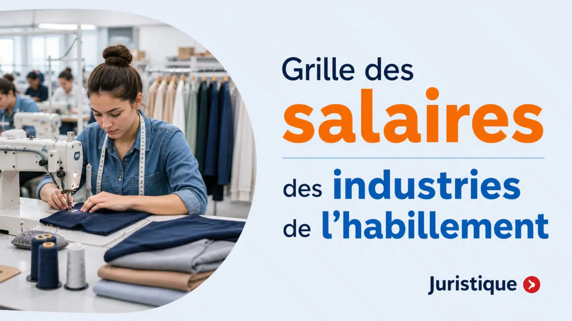 Grille des salaires 2026 des industries de l’habillement