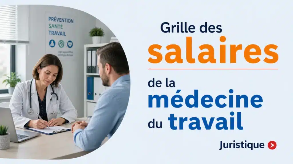 Grille des salaires 2026 de la médecine du travail