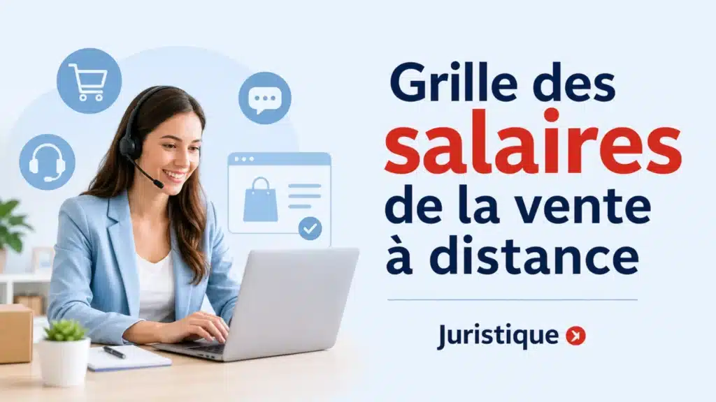 Grille des salaires 2026 de la vente à distance