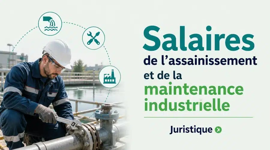 Rémunérations minimales de l’assainissement et de la maintenance industrielle en 2026