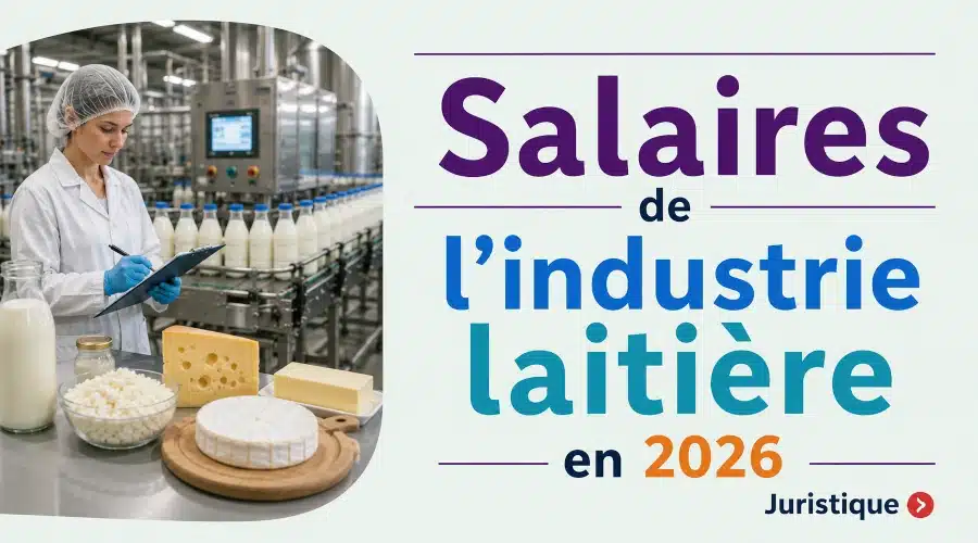 Rémunérations minimales de l’industrie laitière en 2026