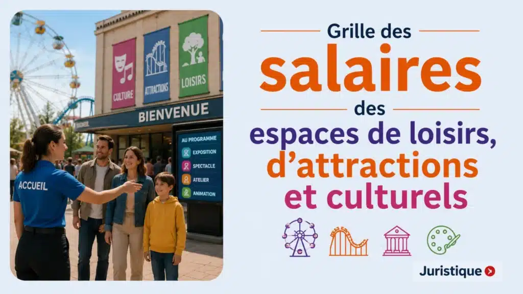 Grille des salaires 2026 des espaces de loisirs, d’attractions et culturels