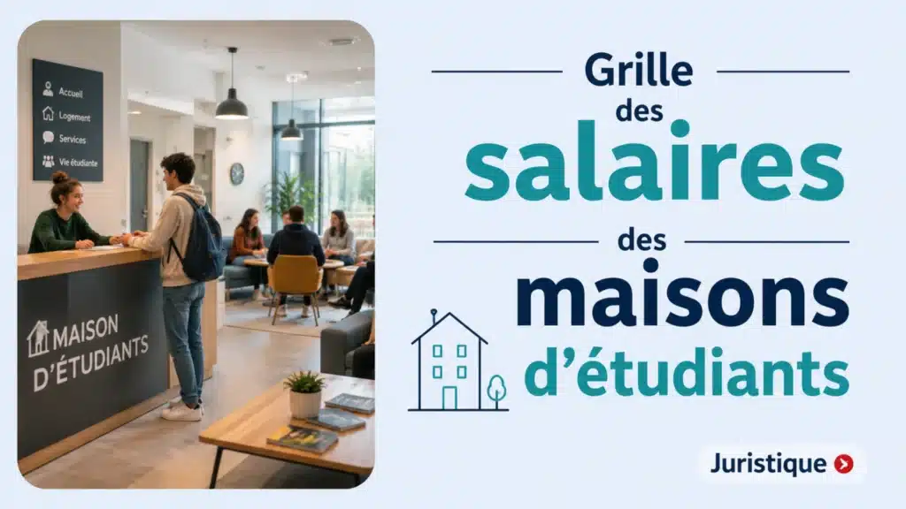 Grille des salaires 2026 des maisons d’étudiants