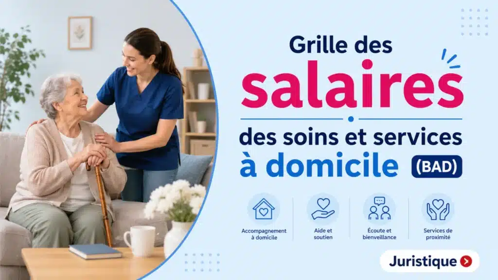 Grille des salaires 2026 des soins et services à domicile (BAD)