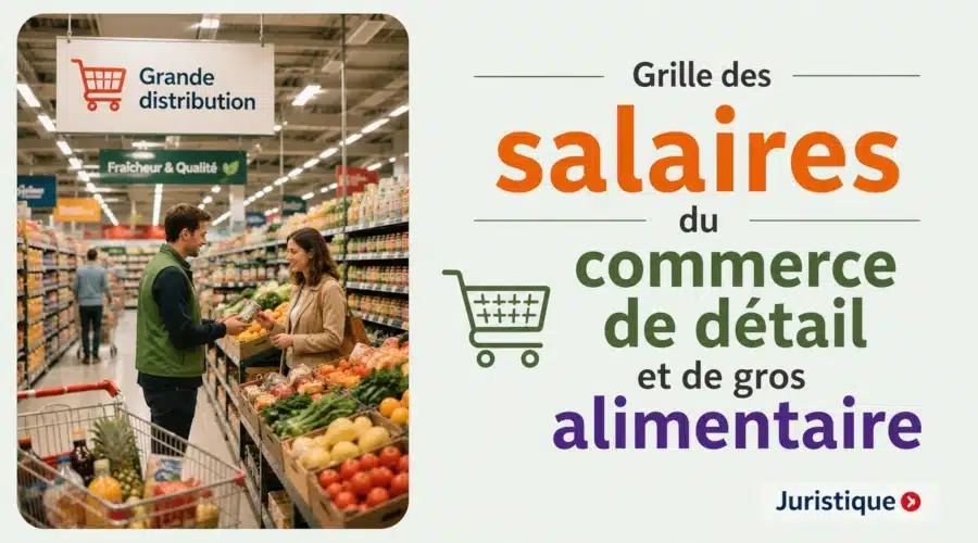 Rémunérations minimales de la grande distribution en 2026