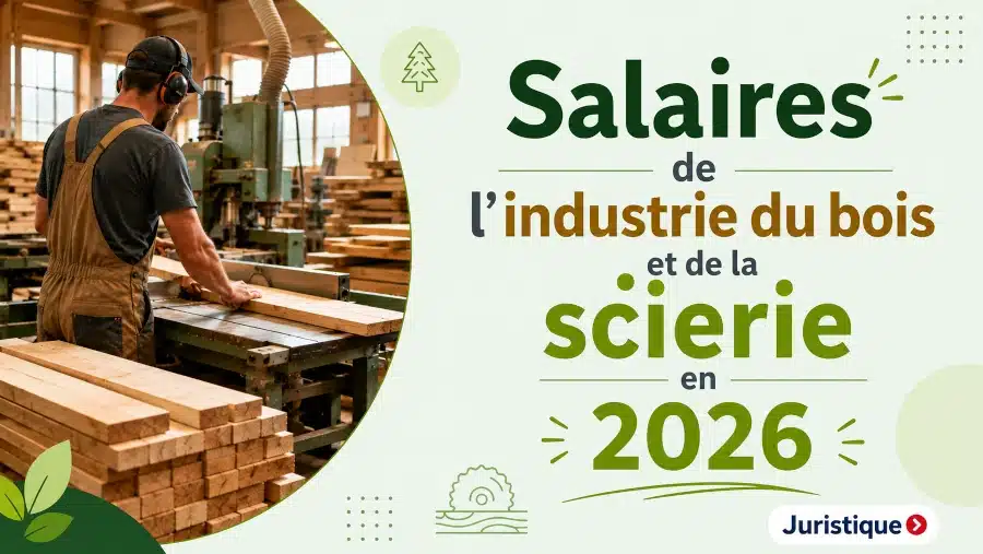 Rémunérations minimales de l’industrie du bois et de la scierie en 2026