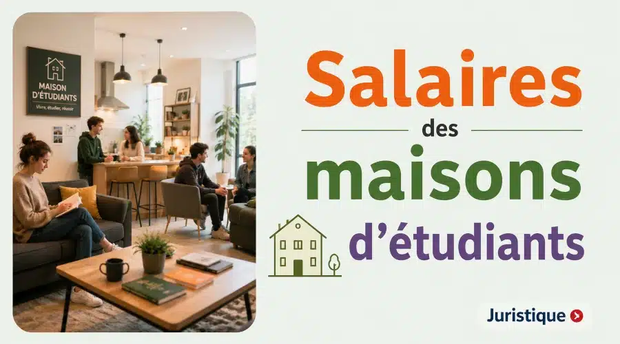 Rémunérations minimales des maisons d’étudiants en 2026