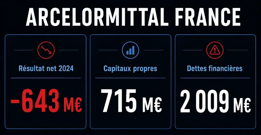 La réalité des chiffres d'ArcelorMittal France