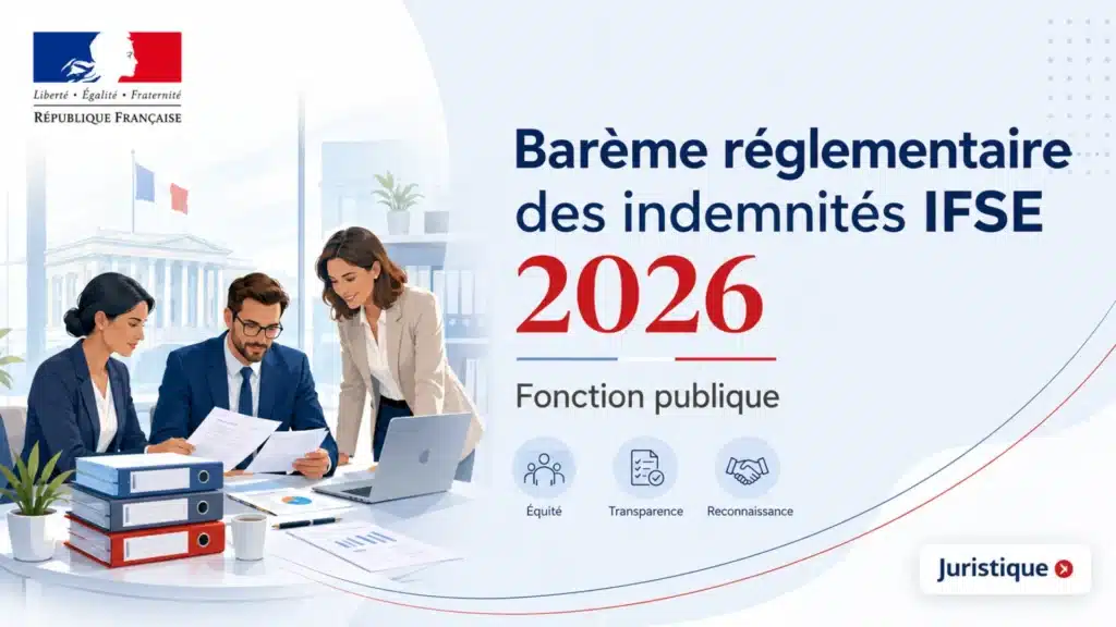 Barème réglementaire des indemnités IFSE en 2026