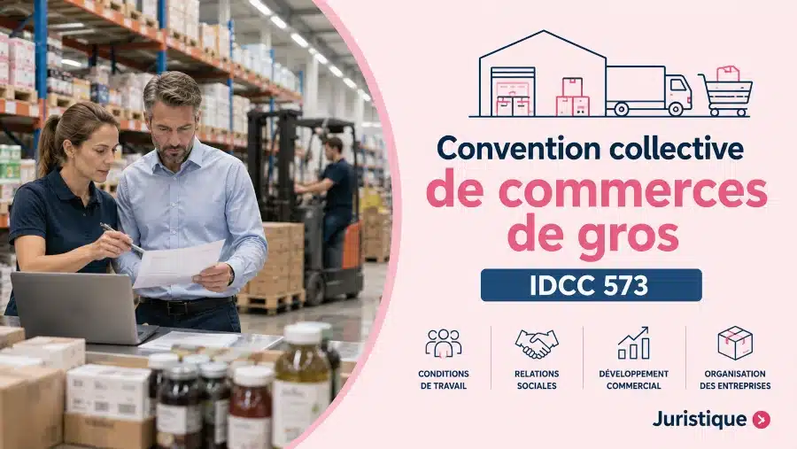 Convention collective de commerces de gros – IDCC 573