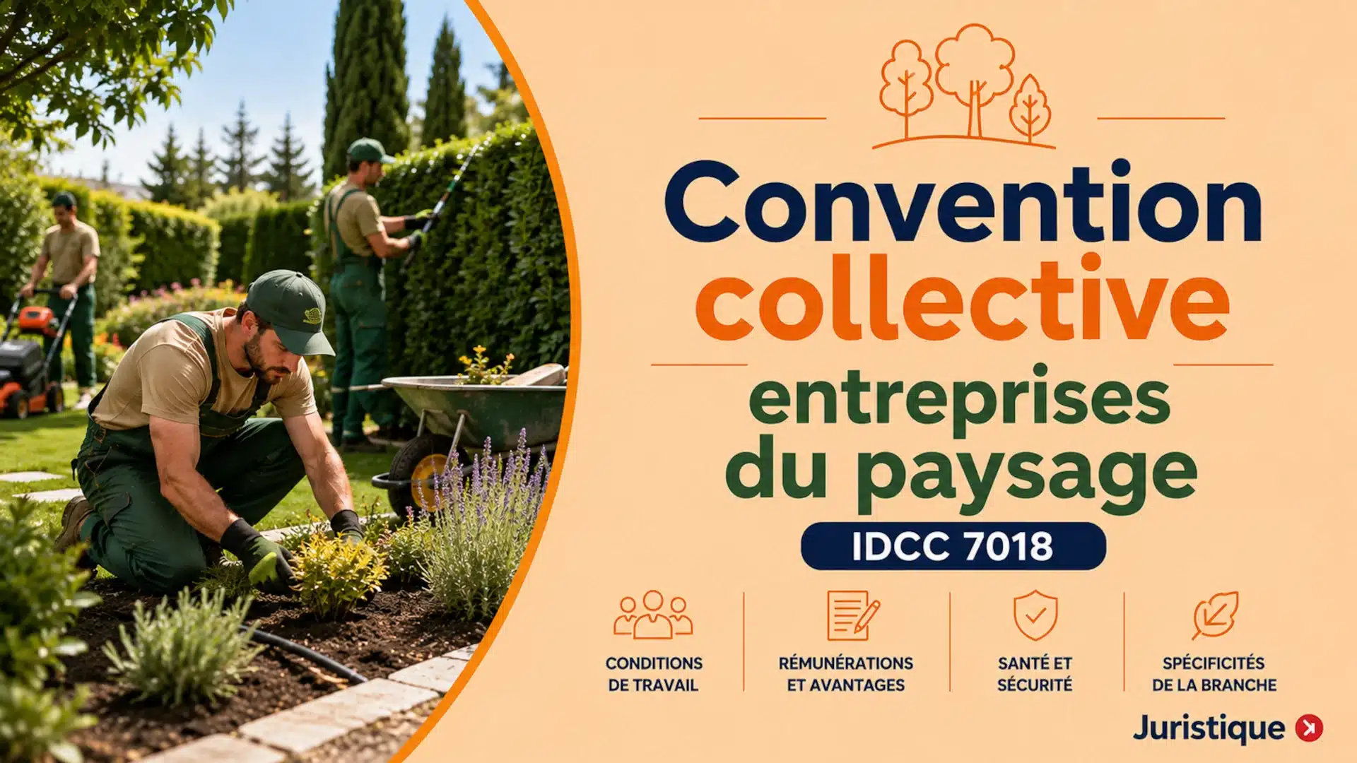 Acheter la convention collective des entreprises du paysage