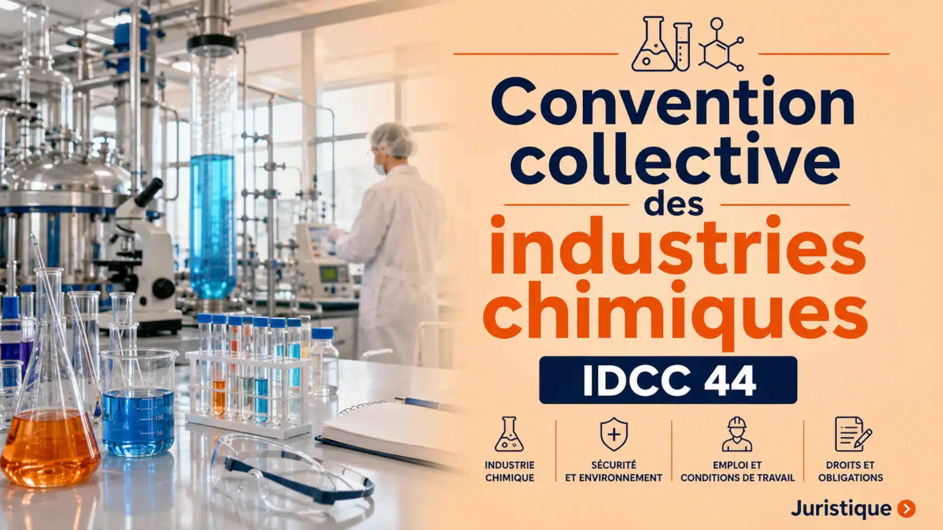 Acheter la convention collective des Industries chimiques et connexes