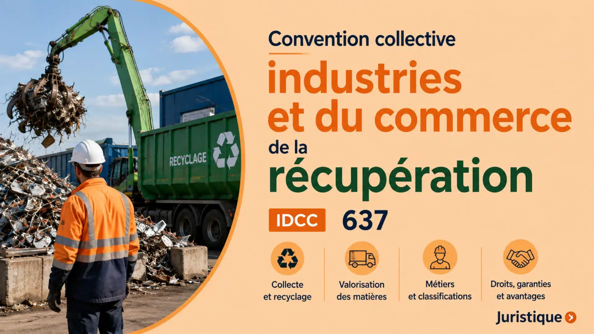 Acheter la convention collective des industries et du commerce de la récupération