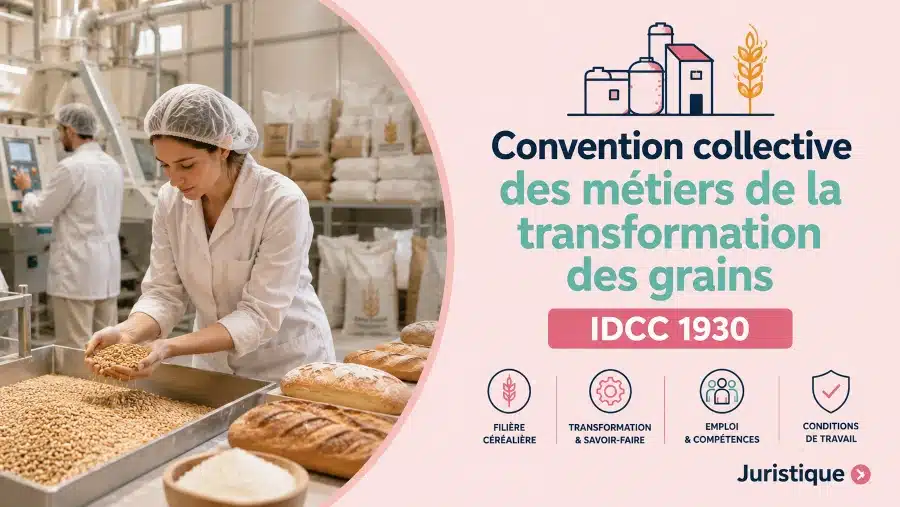 Convention collective des métiers de la transformation des grains – IDCC 1930