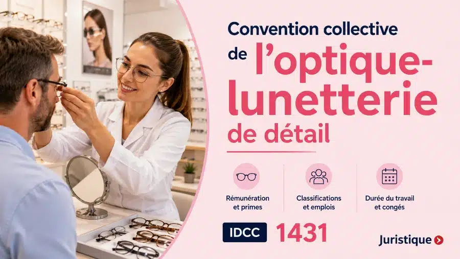 Convention collective de l’optique-lunetterie de détail – IDCC 1431