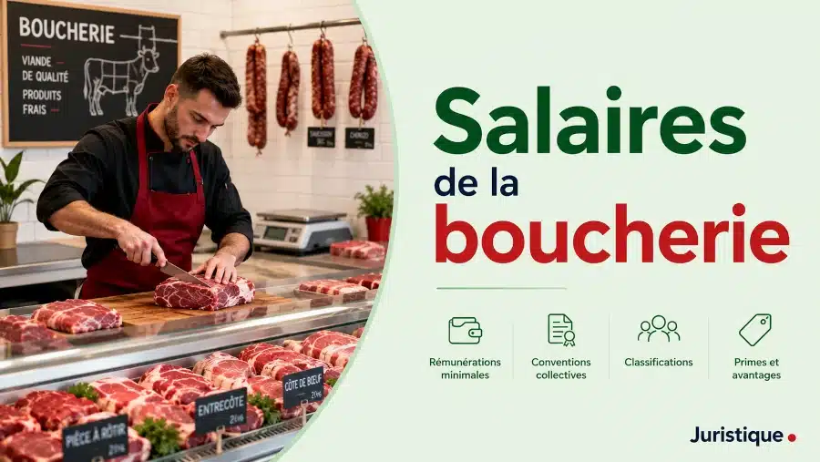 Rémunérations minimales de la boucherie en 2026