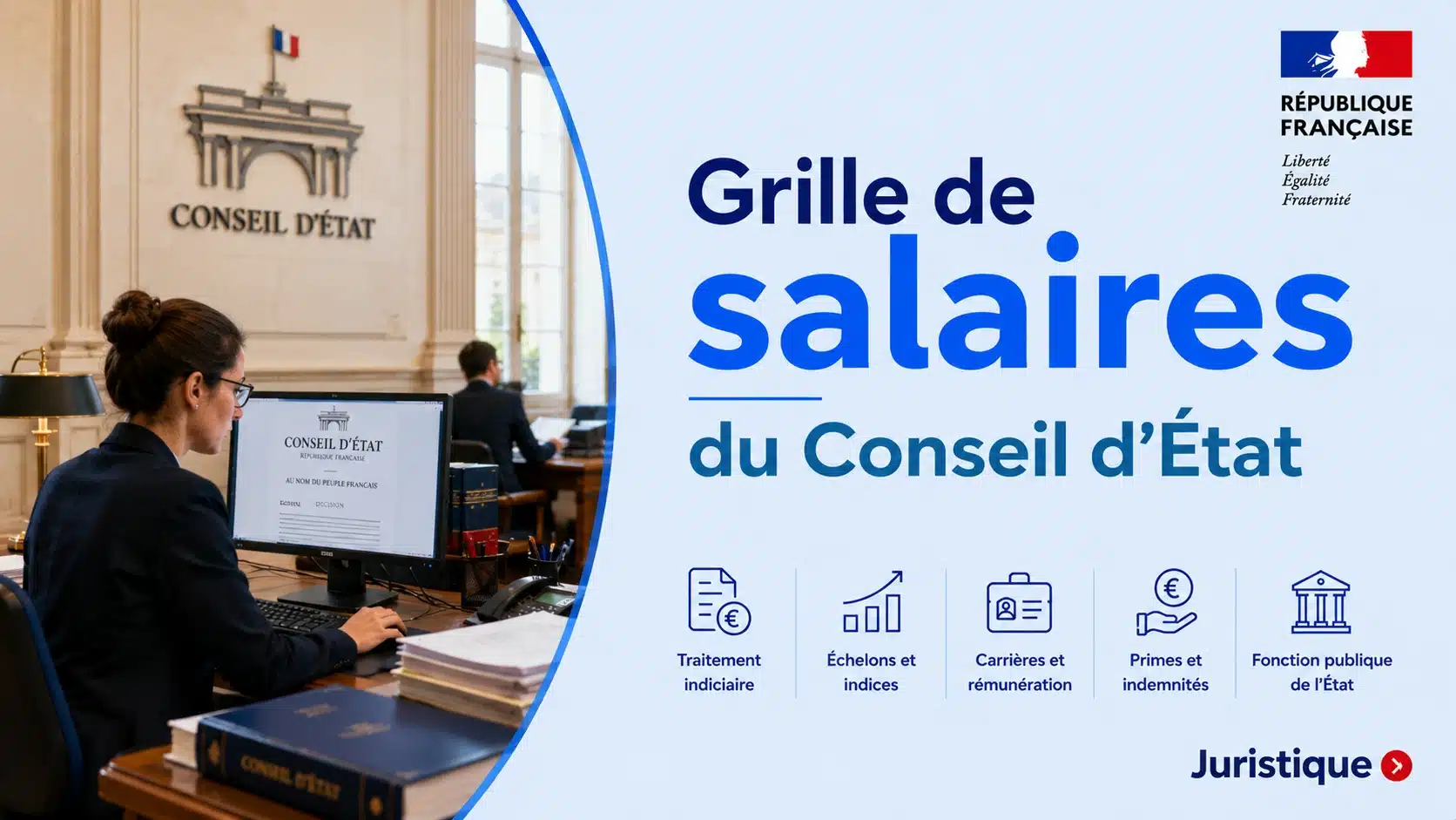 Grille des salaires de la fonction publique du Conseil d’Etat