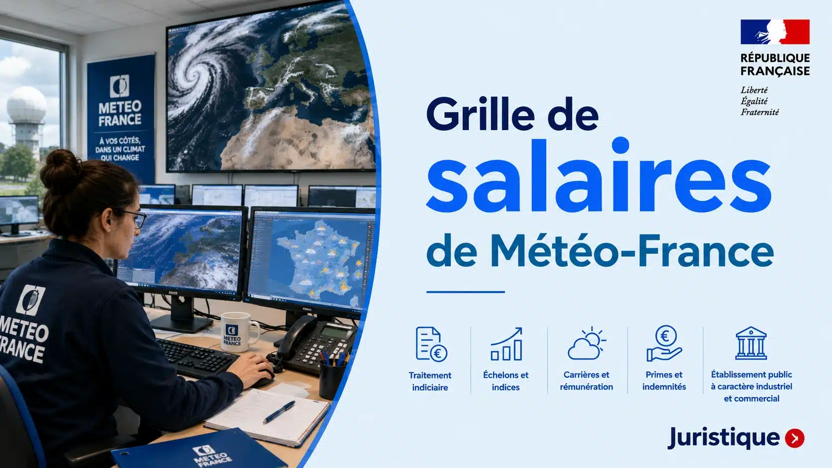 Grille de salaires des techniciens supérieurs de la météorologie en 2026