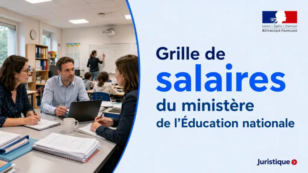 Grille des salaires de la fonction publique du ministère de l’Éducation nationale