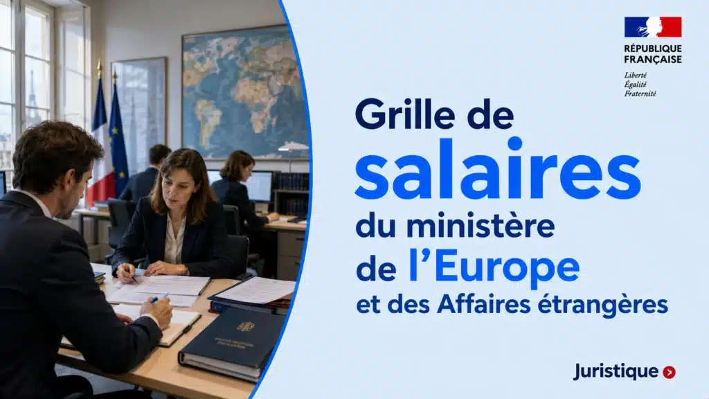 Grille des salaires de la fonction publique du ministère de l’Europe et des Affaires étrangères