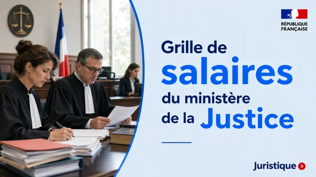 Grille des salaires de la fonction publique du ministère de la Justice